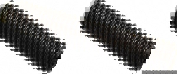 Set Screw: M10 x 1.50 x 50 mm, Soft Tip Point, Steel, Grade 5.8